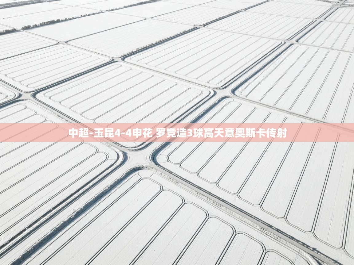 鲸蓝体育官网-中超-玉昆4-4申花 罗竞造3球高天意奥斯卡传射  第1张